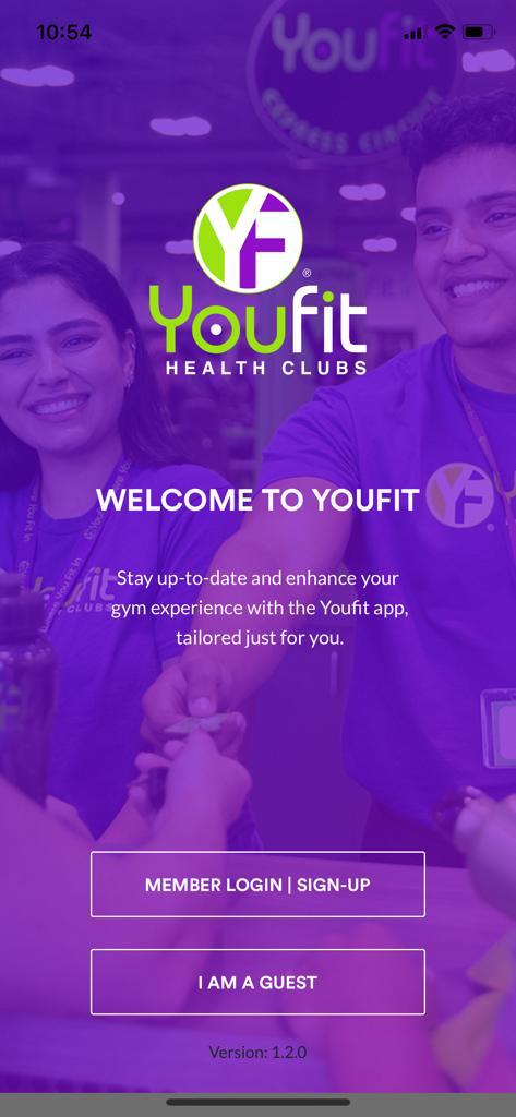 Youfit Health Clubs App